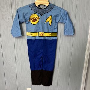 VTG 1975 Ben Cooper‎ Star Trek Costume Child Size 12-14 Cloth Paramount Pictures